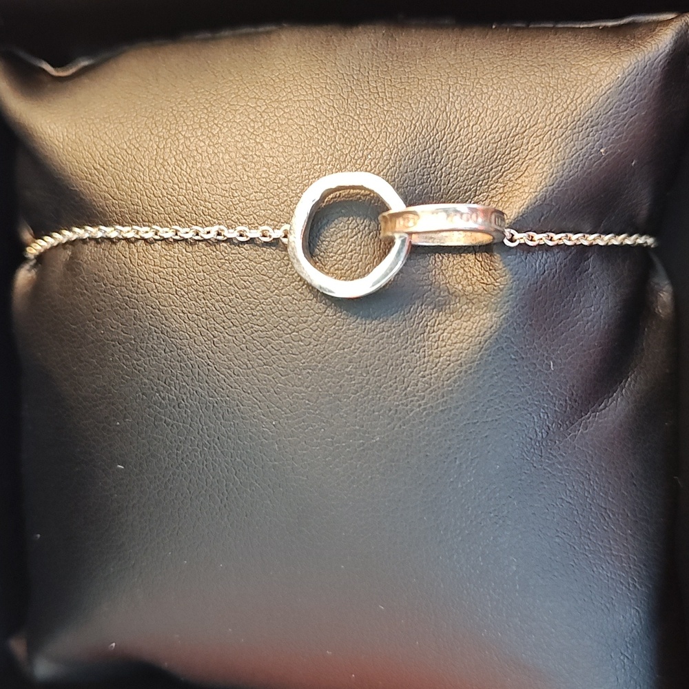 Tiffany interlocking circles bracelet, authentic - Picture 12 of 12
